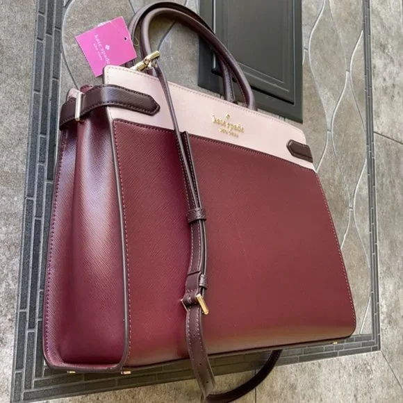 Kate Spade Staci Colorblock Large Satchel - Picture 5 of 16